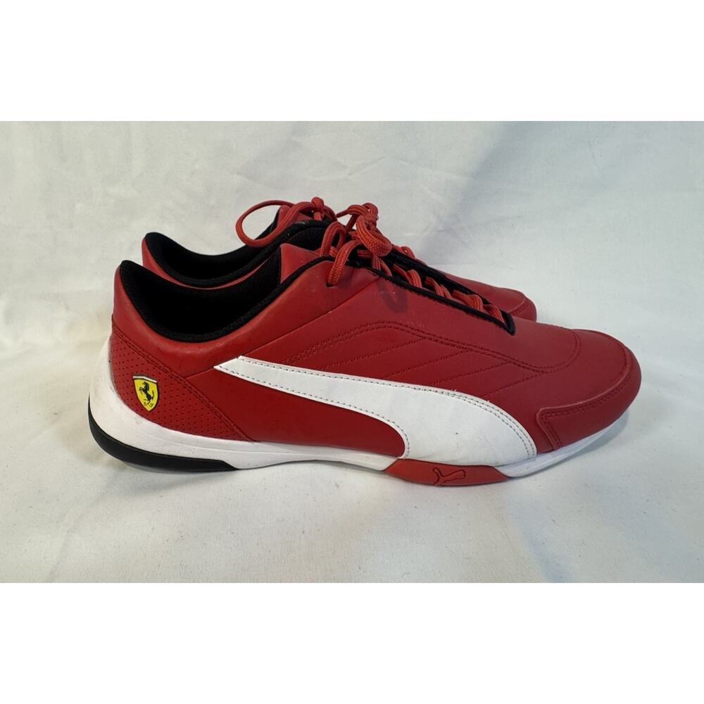 Ferrari x Puma Kart Cat 3 Rosso Corsa Streetwear Shoes Men's Size 11